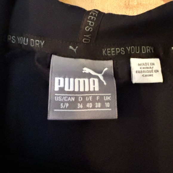 Puma Zip-Up with Ruched Sleeves - Picture 2 of 4